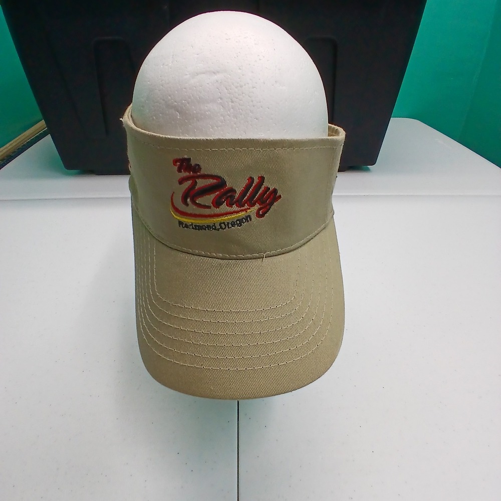 Sun Visor OS Tan The Rally Redmond Oregon RV Travel Camping